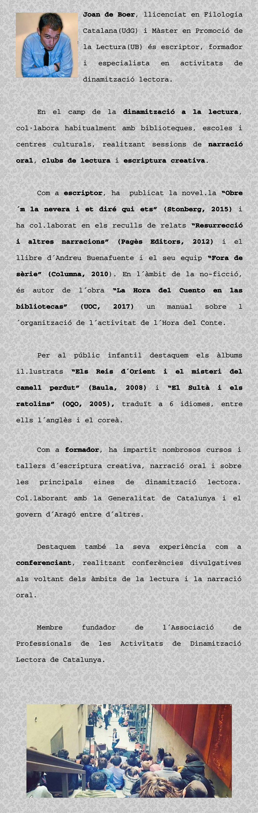 Biografia de Joan de Boer